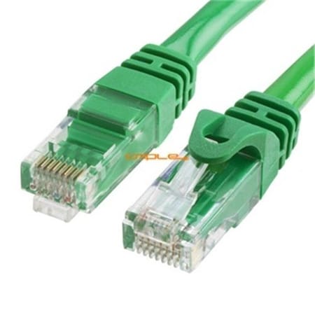 Cmple 909-N CAT 6 500MHz UTP ETHERNET LAN NETWORK CABLE -w 100 FT Green